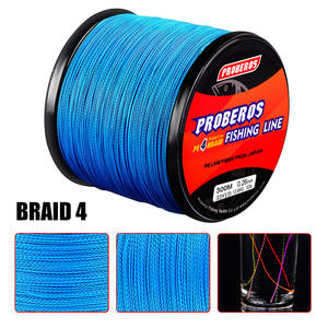 Ligne <span class=keywords><strong>de</strong></span> pêche tressée PE, haute résistance, 300M, 4 brins, Monofilament, ligne <span class=keywords><strong>de</strong></span> pêche en eau salée - Product Image 3