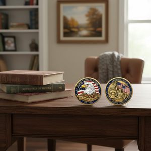 Pièce commémorative du 250e anniversaire de l'Aigle américain et de la Statue de la Liberté, en métal durable, pour célébrations et cadeaux (1776-2026) - Product Image 5
