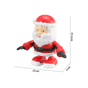 Light Electric Dancing <strong>Santa</strong> <strong>Robot</strong> Christmas <strong>Robot</strong> Toy Moving <strong>Santa</strong> Claus Toy Playing Christmas Gift Electric Christmas Decor - Product Image 3