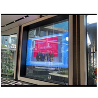 Pantalla LED Transparente Unilumin P3.91, Cartel Digital de Alta Transparencia con Clasificación IP54/55, Garantía de 3 Años para Escaparates