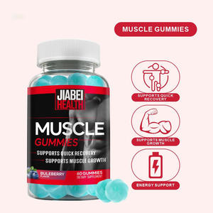 حلوى الكرياتين بنكهة التوت الأزرق مع فيتامين د للبالغين، مكمل غذائي رياضي لدعم ما بعد التمرين وتقوية المناعة، إنتاج بالجملة - Product Image 4