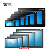 Prix d'usine 10 15,6 21,5 24 pouces IP65 Panneau tactile industriel Android HMI RK3568/i5/i7 pour utilisation industrielle