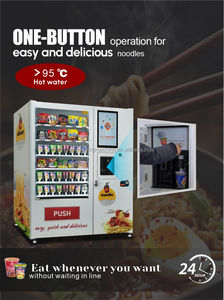 Distributore automatico di spaghetti istantanei che sta vendendo bene nel mercato britannico viene fornito con un gettone di supporto del sistema di cottura ad acqua calda - Product Image 4