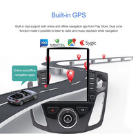 Système multimédia Android de style Tesla pour Ford Focus 2011 2012 2013 2014 2015, lecteur DVD de voiture, navigation GPS, radio