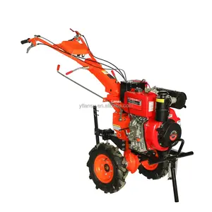 Agriculture Machinery 4 Wheel Drive Mini Power Tiller Cultivator