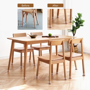 อุปกรณ์ป้องกันพื้น<span class=keywords><strong>ขา</strong></span>ของเก้าอี้8ชิ้นพร้อมผ้าสักหลาดผ้าคลุมป้องกันขาเฟอร์นิเจอร์ปกป้องพื้นไม้เนื้อแข็งไร้เสียงรบกวนและรอยขีดข่วน - Product Image 4