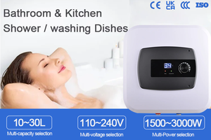 Calentador de Agua Eléctrico para Baño con Control de Perilla, 15L, 20L, 30L, 1500W-3000W, Garantía Mayorista - Product Image 6