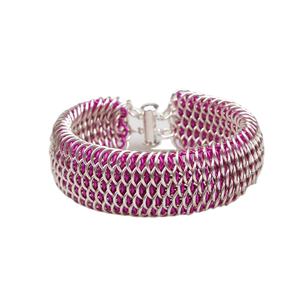 XuQian rame maglia di maglia di drago bracciale personalizzabile gioielli intrecciano <span class=keywords><strong>con</strong></span> <span class=keywords><strong>filo</strong></span> di rame 21/22cm - Product Image 4