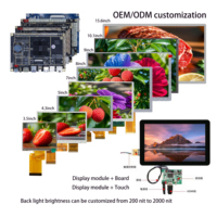 Pantalla LCD Android para señalización, reproductor con panel táctil PoE, alta luminancia, pantalla LCD de 10.1 pulgadas, módulo de pantalla LCD LVDS MIPI, pantalla H-DMI