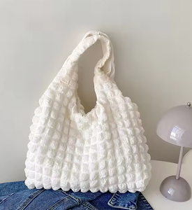 Sac à bandoulière pour femme en forme de bulle, léger, compact, couleur douce, adapté aux loisirs en plein air - Product Image 2