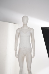 Débardeur Femme Blanc en Dentelle avec Franges à Pompons, Col en V, Bretelles Fines, Coupe Ajustée, Style Y2K Sexy pour Tenue de Soirée Estivale - Product Image 6