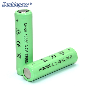 High quality full high capacity rechargeable <span class=keywords><strong>3</strong></span>,7 V 2200 mAh 18650 Li-Ion battery with CE - Product Image 1