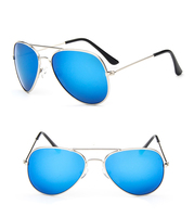 MK24052702 Nouvelles Lunettes de Soleil Enfants Aviateur Rétro en Métal Tendance, Lunettes de Soleil de Luxe pour Bébés Garçons et Filles, Style Pilote