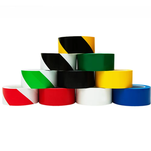 เทปติดพื้น PVC สำหรับงานอุตสาหกรรม, เทปเตือนความปลอดภัยสำหรับทางเดินในคลังสินค้า, ใช้ในระบบการผลิตแบบ 5S, ใช้กับพื้นโรงงาน - Product Image 1