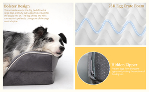 Grand lit <span class=keywords><strong>pour</strong></span> animaux de compagnie de haute qualité avec couverture lavable amovible douce nid étanche portable motif solide durable <span class=keywords><strong>chambre</strong></span> <span class=keywords><strong>pour</strong></span> <span class=keywords><strong>chien</strong></span> - Product Image 5
