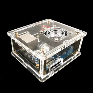 Orange <span class=keywords><strong>Pi</strong></span> Zero 2 ABSケースアクリルシェルファンに対応電子アクセサリー - Product Image 3