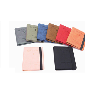 Chất lượng cao biểu tượng tùy chỉnh PU da Hộ chiếu Bìa RFID chặn chủ du lịch ví với trường hợp thẻ - Product Image 6