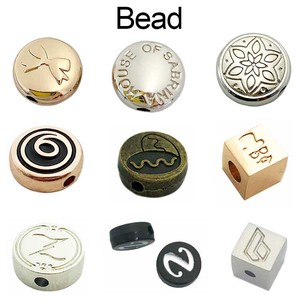 <span class=keywords><strong>Pendentif</strong></span> rond en <span class=keywords><strong>or</strong></span> avec logo gravé, breloques personnalisées pour colliers - Product Image 5