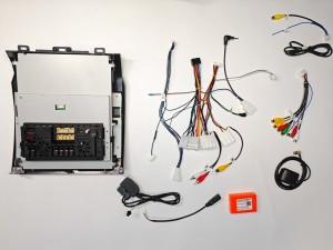 Pour Toyota Tundra 2015-2020 Écran de navigation central haute définition IPS 12,1 pouces modifié avec Carplay sans fil USB - Product Image 5