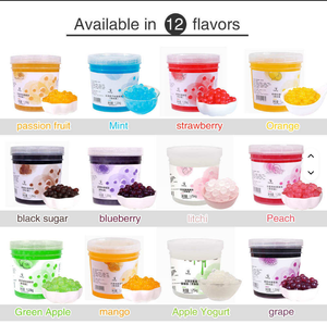 Doking Premium Yogurt Popping Boba Bursting Juice Balls pour Bubble Tea Fabricant Chine Prix de gros - Product Image 1