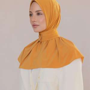 Couvre-cou personnalisé, chapeau ninja <span class=keywords><strong>avec</strong></span> foulard en mousseline, <span class=keywords><strong>hijab</strong></span> musulman, <span class=keywords><strong>hijab</strong></span> instantané, 2 pièces attachées instantanément - Product Image 5