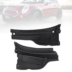 Mini Cooper Wagon 2008 griglia anteriore 2 pezzi in plastica con cappuccio per tergicristallo 51-13-2-751-209 nuova condizione - Product Image 6