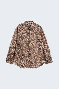 2025 Nueva colección europea americana Otoño Invierno mujer Casual estampado de leopardo camisas de manga larga Simple cómodo Suelto - Product Image 5