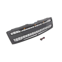 Grille avant de calandre LED de sport noir ABS pour 2007-2013 Silverado Pickup Truck Accessoires de voiture Fit Car LED Light Design