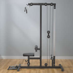 Station de fitness VIGFIT avec banc et machine à <span class=keywords><strong>poulie</strong></span> réglable pour tirage vertical – Machine à <span class=keywords><strong>poulie</strong></span> pour exercices pectoraux - Product Image 2
