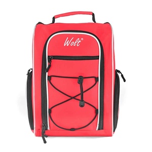 Pink Softback <b>Backpack</b> Casual Lightweight Polyester Zipper Closure Unisex Daily Use - Product Image 6