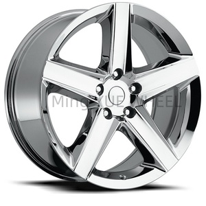 Mingyue 4X4 Off Road 20X9J 20X10J 22 pulgadas 5X127 Sliver Deep Dish Llanta de rueda de coche de pasajeros <span class=keywords><strong>para</strong></span> <span class=keywords><strong>Jeep</strong></span> Wrangler Grand Cherokee - Product Image 1