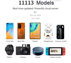 <span class=keywords><strong>Film</strong></span> Hydrogel complètement incurvé pour téléphones portables, Machine de découpe en protecteur d'écran arrière - Product Image 5