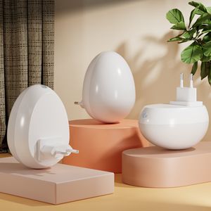Hot Selling Egg Shape LED Night <b>Light</b> Dusk to Dawn <b>Light</b> <b>Sensor</b> 0.5W <b>Plug</b> <b>In</b> Kids Room Lamp OEM Factory Direct - Product Image 3
