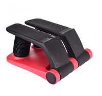 Stepper aérobique ABS pas cher, directement de l'usine, équipement d'exercice à domicile, écran LCD, multifonction, pliable, bandes élastiques, escalier