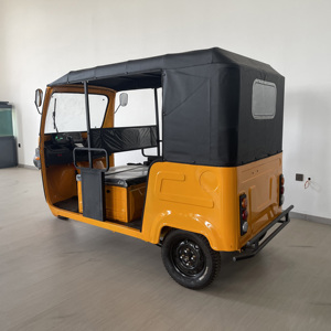 Tuk tuk ba bánh 72V điện ba bánh 3000W điện mở cơ thể dù để che nắng tán động cơ 400kg tải trọng 500kg chứng nhận cho xuất khẩu - Product Image 2