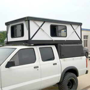 <span class=keywords><strong>Tente</strong></span> de toit rigide pliable pour pick-up, imperméable, en alliage d'aluminium, pour camping tout-terrain en extérieur - Product Image 1