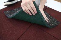Tapis en caoutchouc durables pour l'extérieur, pour la maternelle, avec absorption des chocs, en matériau EPDM/SBR, tapis en caoutchouc pour l'extérieur