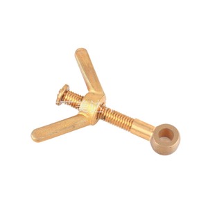 Vis à ailettes en cuivre avec anneau pour la réparation et le remplacement de la quincaillerie marine - Product Image 1