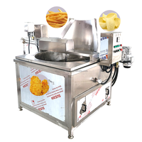 Machine frite de casse-croûte automatique commerciale poisson Tofu friteuse automatique chauffage électrique petit équipement de friture de frites