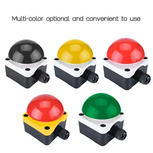 XDL85-90BT IP65 big red emergency stop plastic industry machine push-pull button switch box