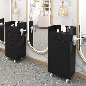 2026 Professional White Rolling Barber Spa Facial Metal Hair Salon <b>Beauty</b> Salon Hairdressing <b>Trolley</b> Carts Salon Cabinet SPA - Product Image 2