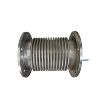 Compensateur de dilatation axial pour tuyau ondulé d'échappement en acier inoxydable 304 316, pièce moteur lourde, sur mesure