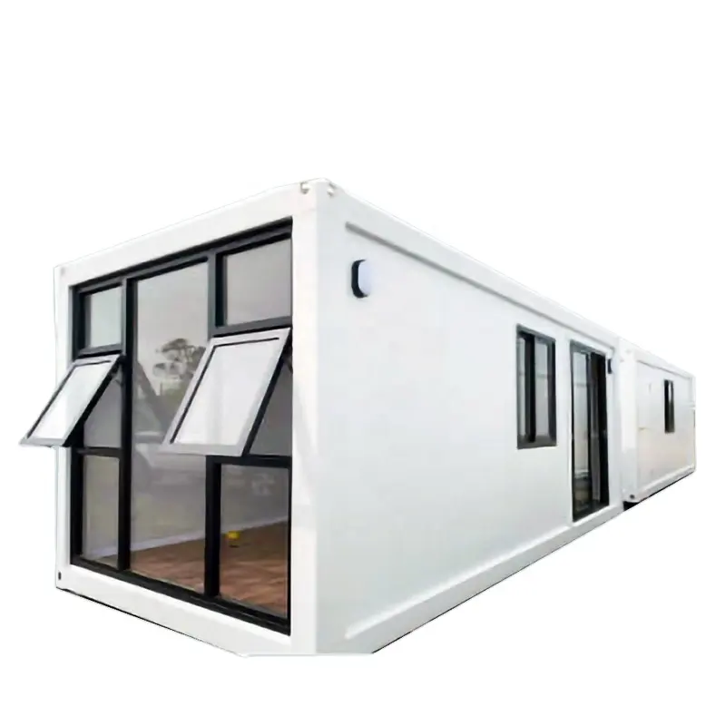 2024 nouveau Style Simple conteneur maison personnalisée serre aluminium verre fenêtre Art Studio