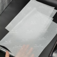 Emballage de papier de soie personnalisé, 17gsm, 50 pièces