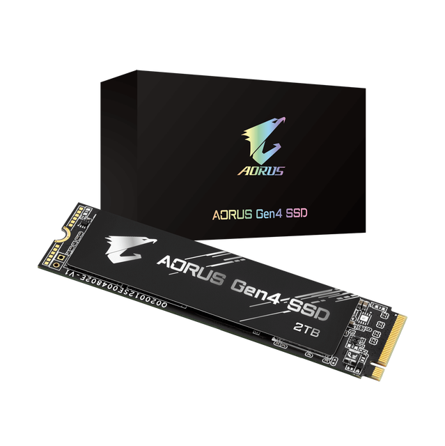 Gigabyte Black Eagle AORUS Gen4 SSD 2TB Memory