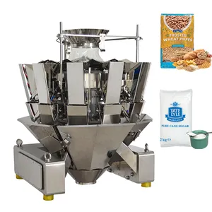 2024 News Multihead Weigher Filling Packing Machine For Small Business Sugar Dry Food Packaging Machine