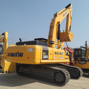 Excavadora sobre orugas grande Komatsu más vendida, máquina de constricción pesada usada - Product Image 1