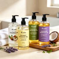 Huile de lavande naturelle Kanho, soin du corps, huile de massage relaxante, raffermissante, amincissante pour couples