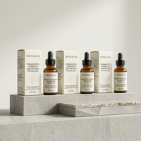 Sérum Huile Éclat Barrière Cutanée à l'Algues Fermentées Non Comédogène Liquide Clarifiant les Pores Hydratant pour le Visage Kit Personnalisé Fournisseur