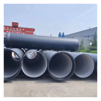 Tuyau en fonte ductile centrifuge pour l'eau, norme EN598 classe C, certifié ISO2531, raccord flexible pour applications de canalisation